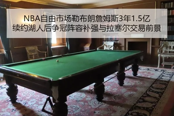 NBA自由市场勒布朗詹姆斯3年1.5亿续约湖人后争冠阵容补强与拉塞尔交易前景